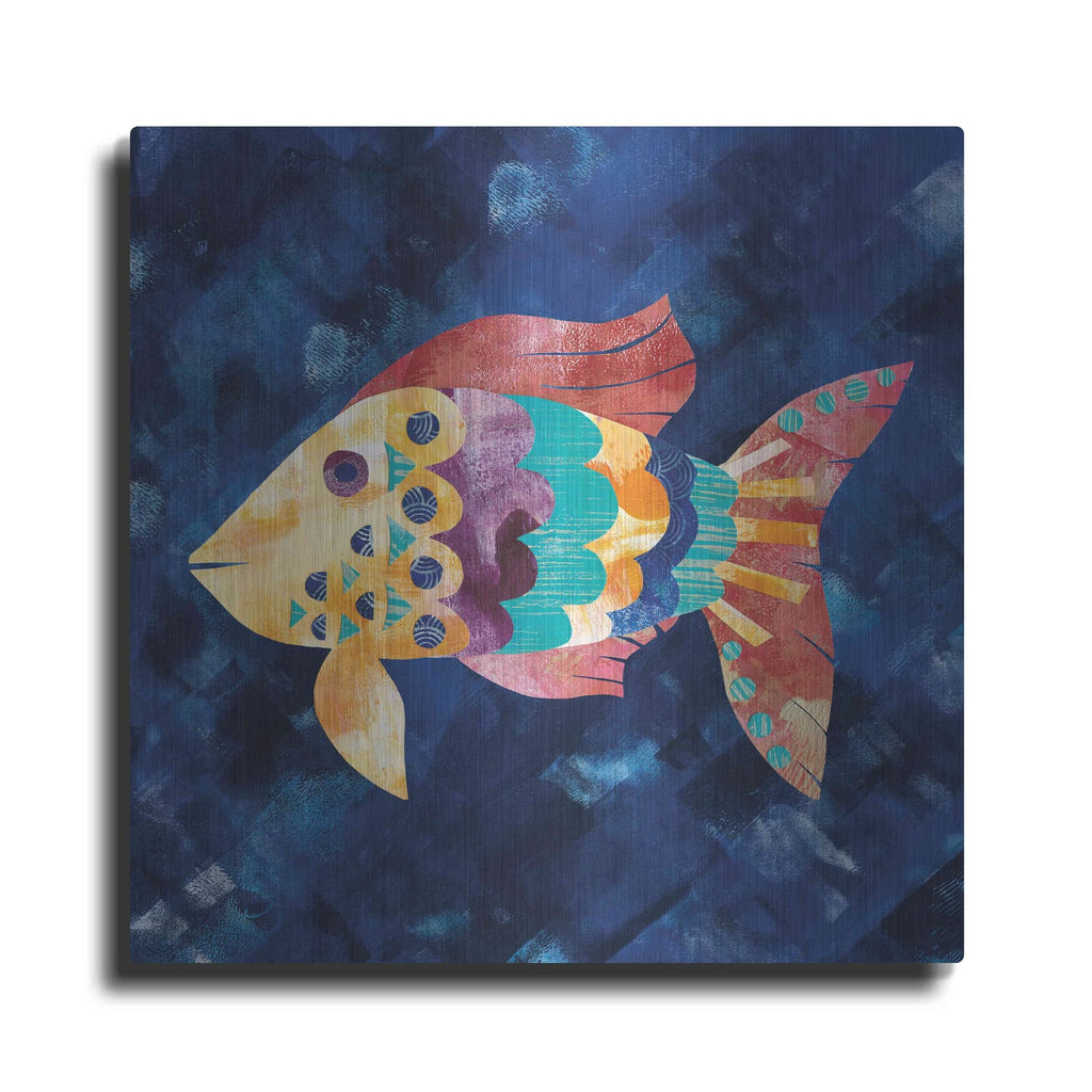 'Boho Reef VI' by Wild Apple Portfolio – Metal Wall Art