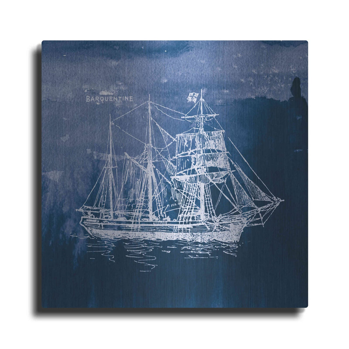 'Sailing Ships III' by Wild Apple Portfolio – Metal Wall Art