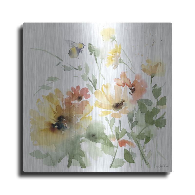 'Sunflower Meadow I' by Katrina Pete – Metal Wall Art