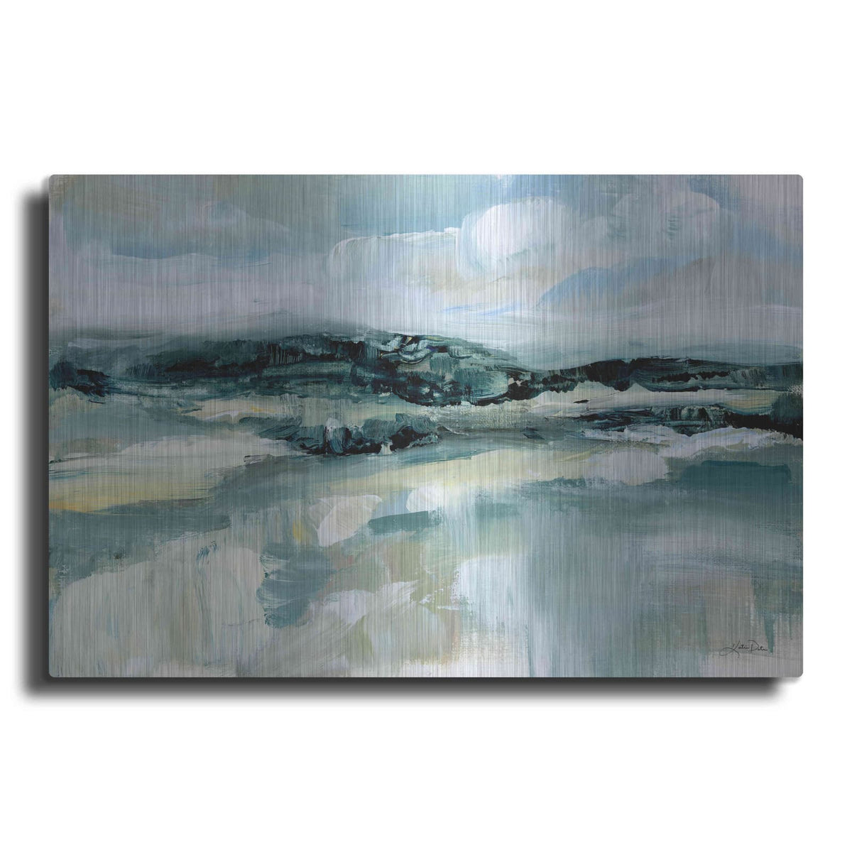'Clouds at Hilltop' by Katrina Pete – Metal Wall Art