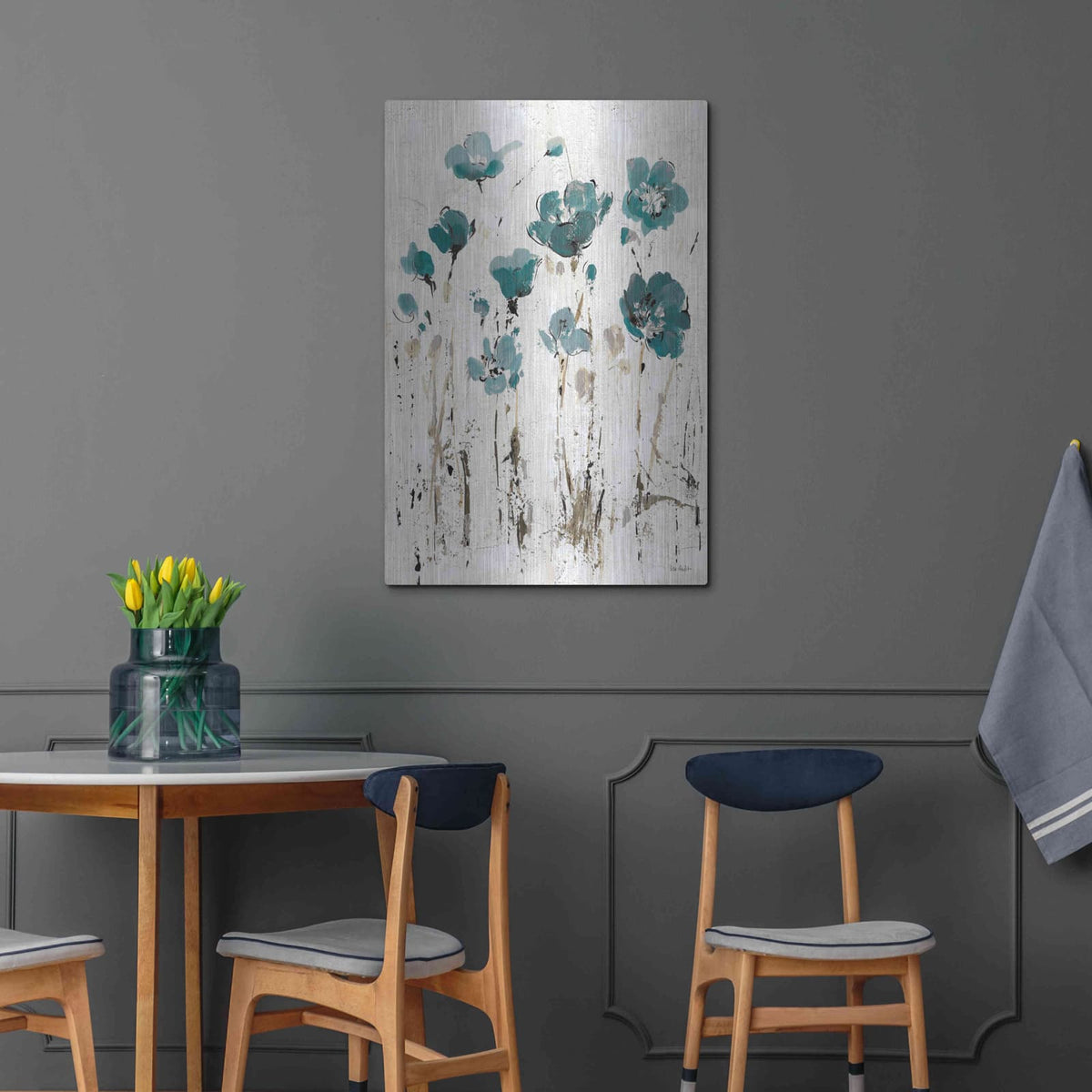 'Abstract Balance VI' by Lisa Audit – Metal Wall Art, 24x36 room view