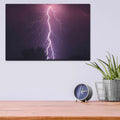 'Thunder' by NASA Space Photos – Metal Wall Art, 16x12 room view