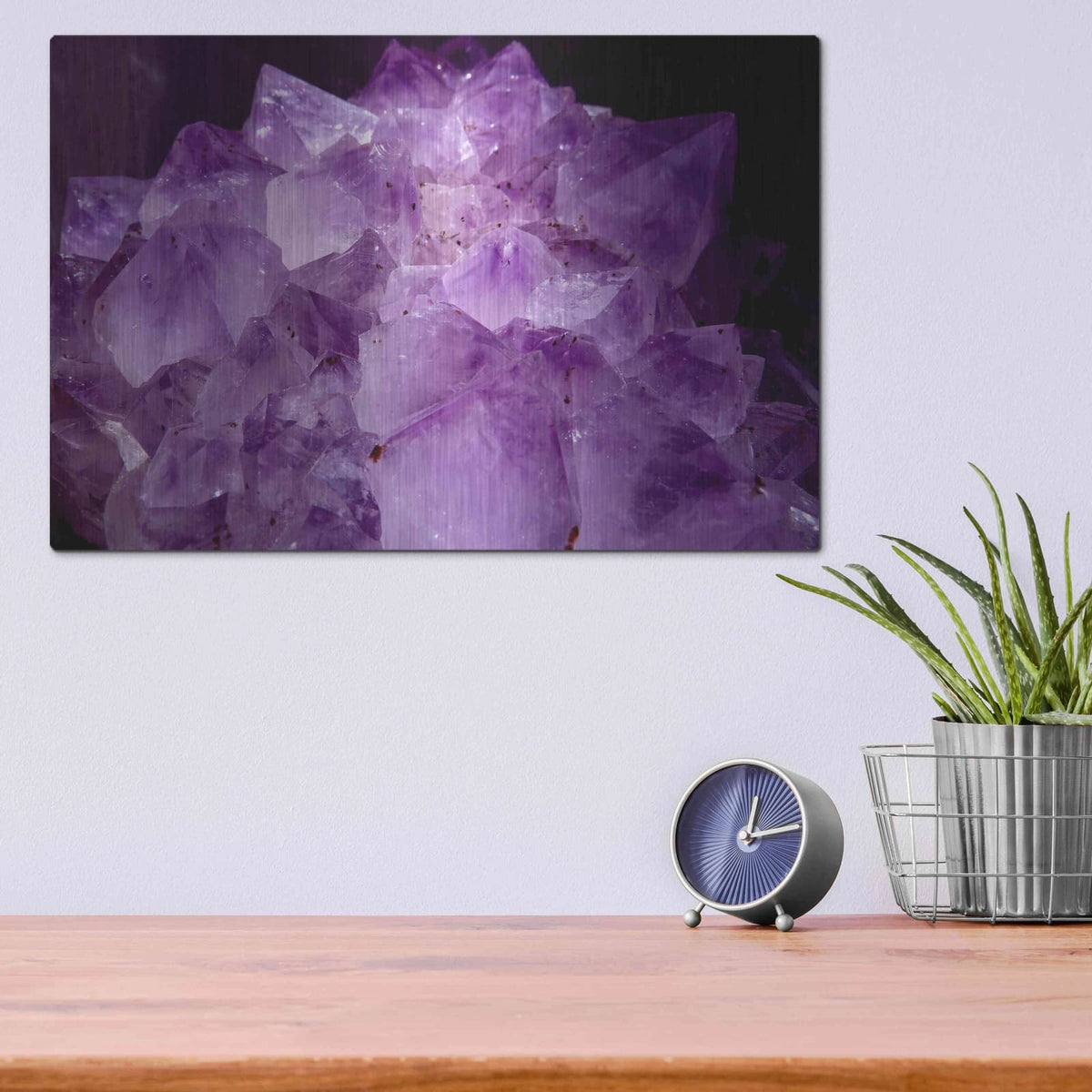 'Sunrise Gemstone' by NASA Space Photos – Metal Wall Art, 16x12 room view