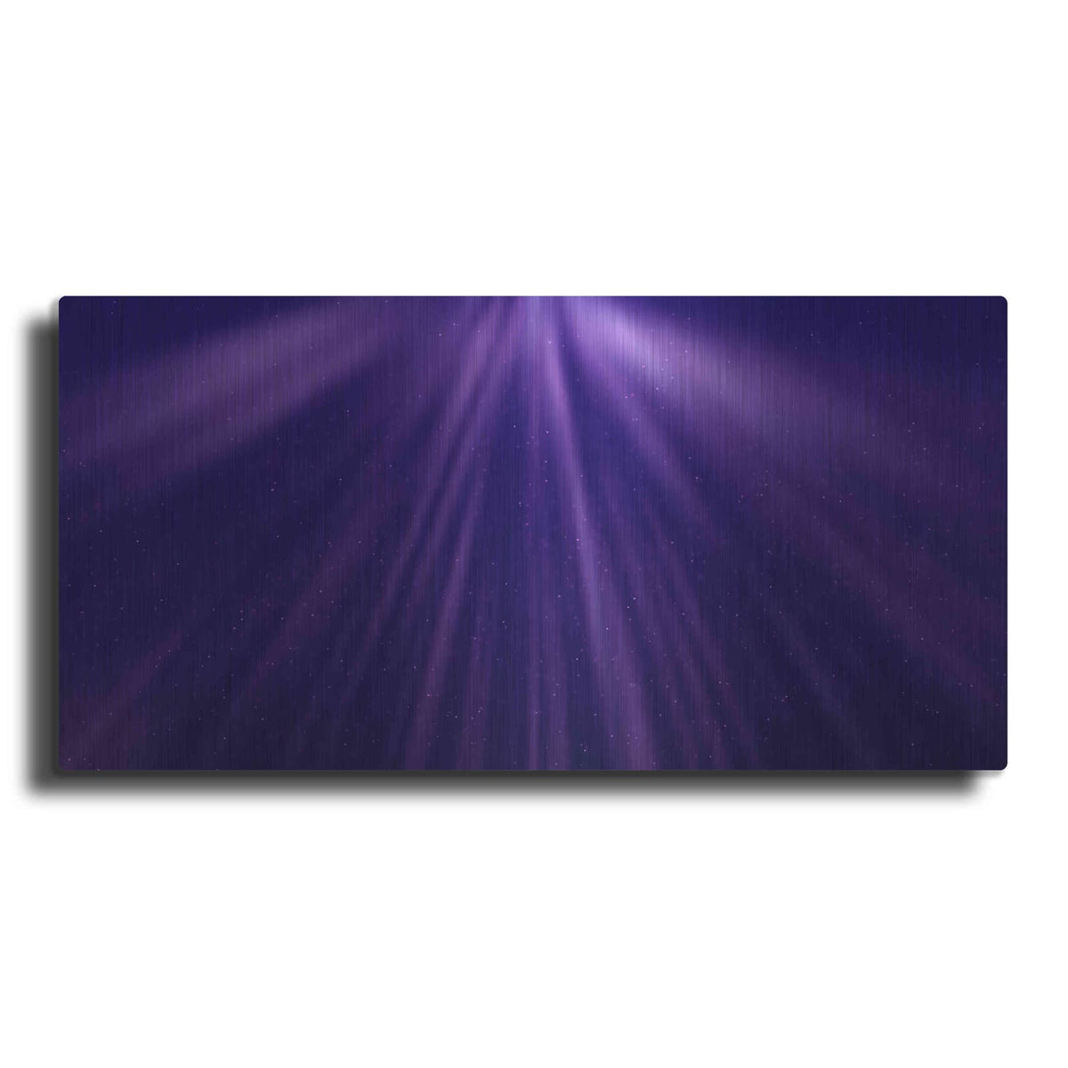 'Oceanic Moon Rays' by NASA Space Photos – Metal Wall Art