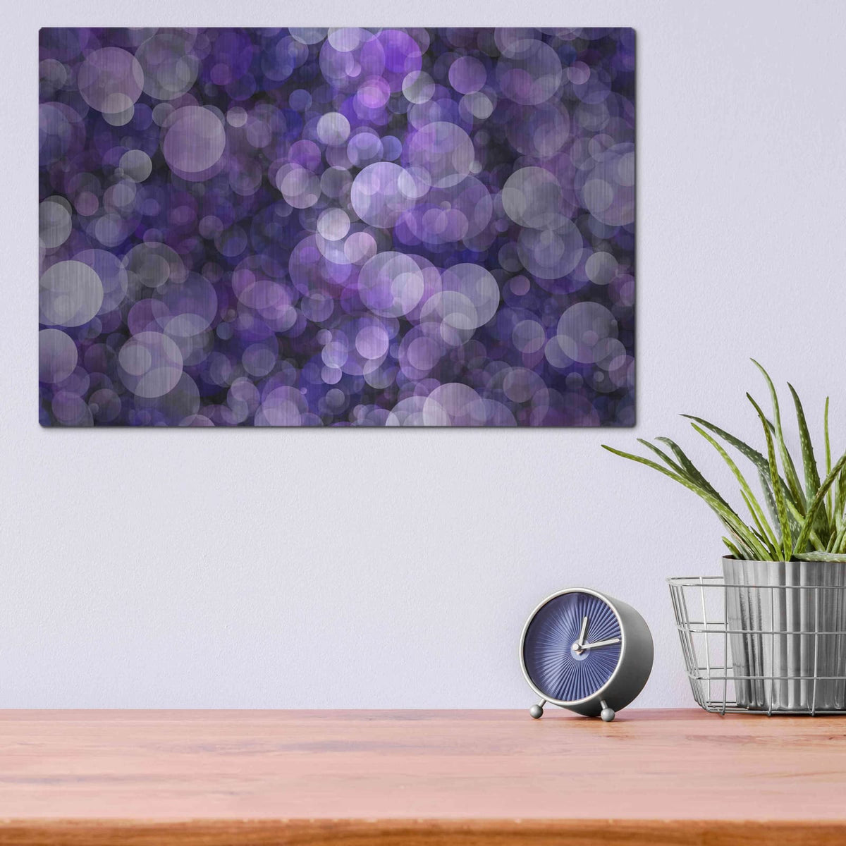 'Mauve Thoguthsh' by NASA Space Photos – Metal Wall Art, 16x12 room view