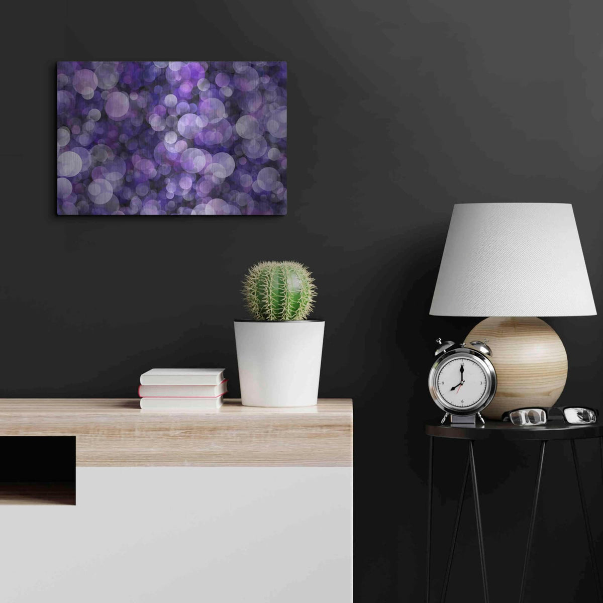 'Mauve Thoguthsh' by NASA Space Photos – Metal Wall Art, 24x16 room view