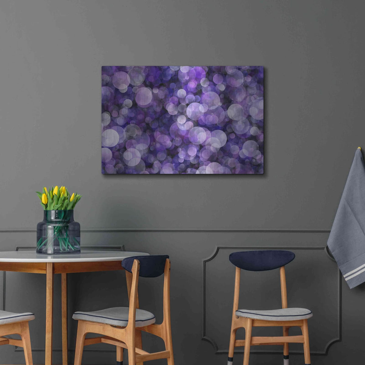 'Mauve Thoguthsh' by NASA Space Photos – Metal Wall Art, 36x24 room view