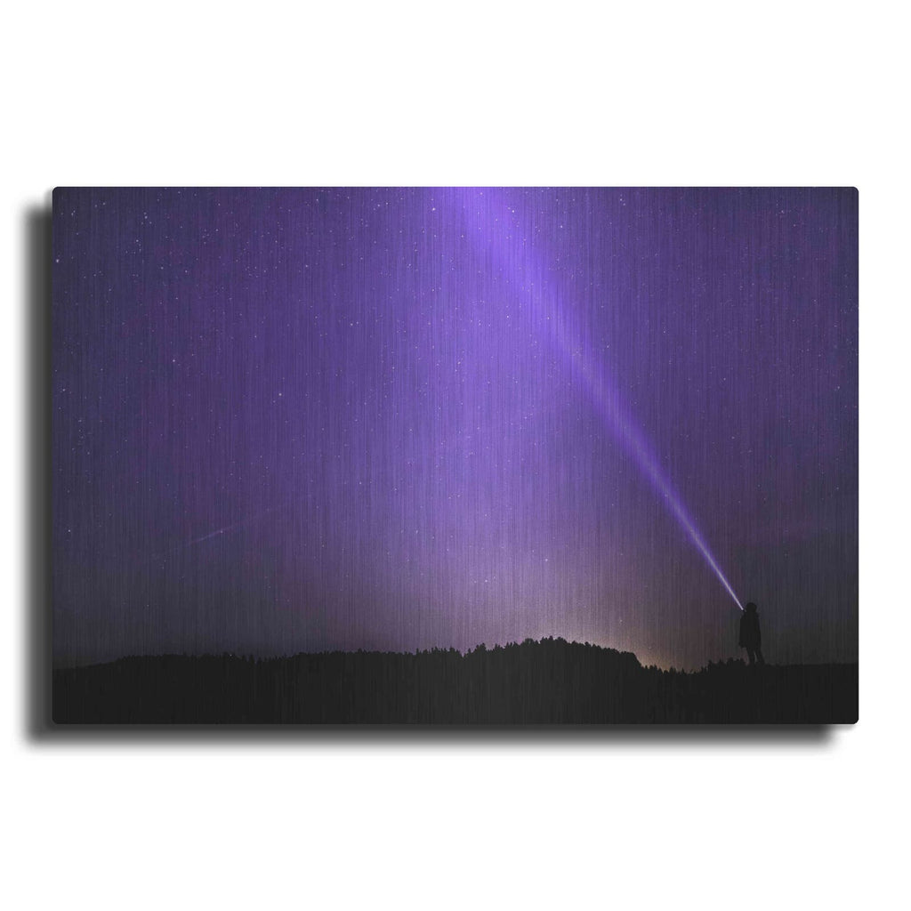 'Lavender Stars' by NASA Space Photos – Metal Wall Art