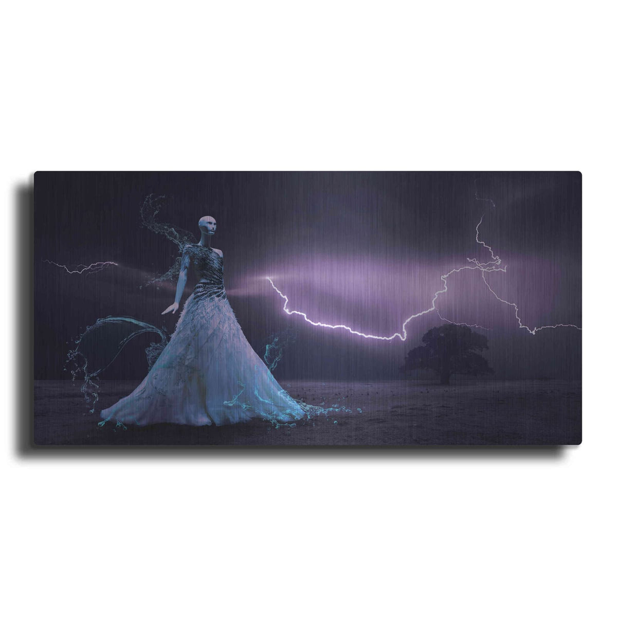 'Iris Fantasy' by NASA Space Photos – Metal Wall Art