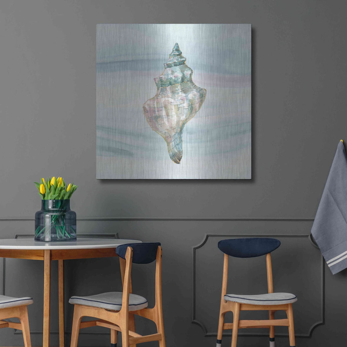 'Ocean Dream VIII' by Lisa Audit – Metal Wall Art, 36x36 room view