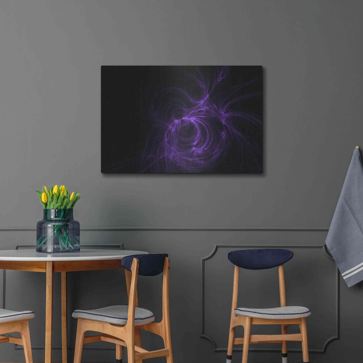 'Deep Fractals' by NASA Space Photos – Metal Wall Art, 36x24 room view
