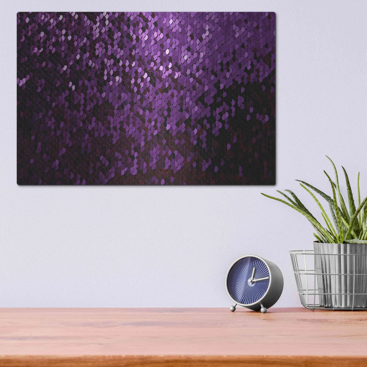 'Betta Sequins' by NASA Space Photos – Metal Wall Art, 16x12 room view