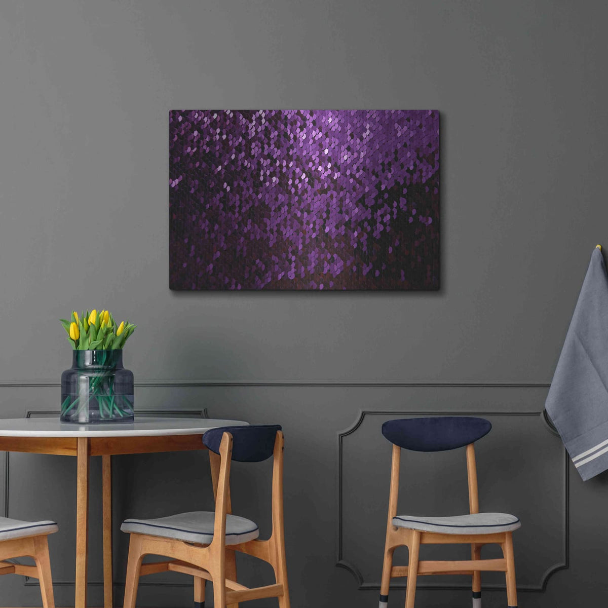 'Betta Sequins' by NASA Space Photos – Metal Wall Art, 36x24 room view