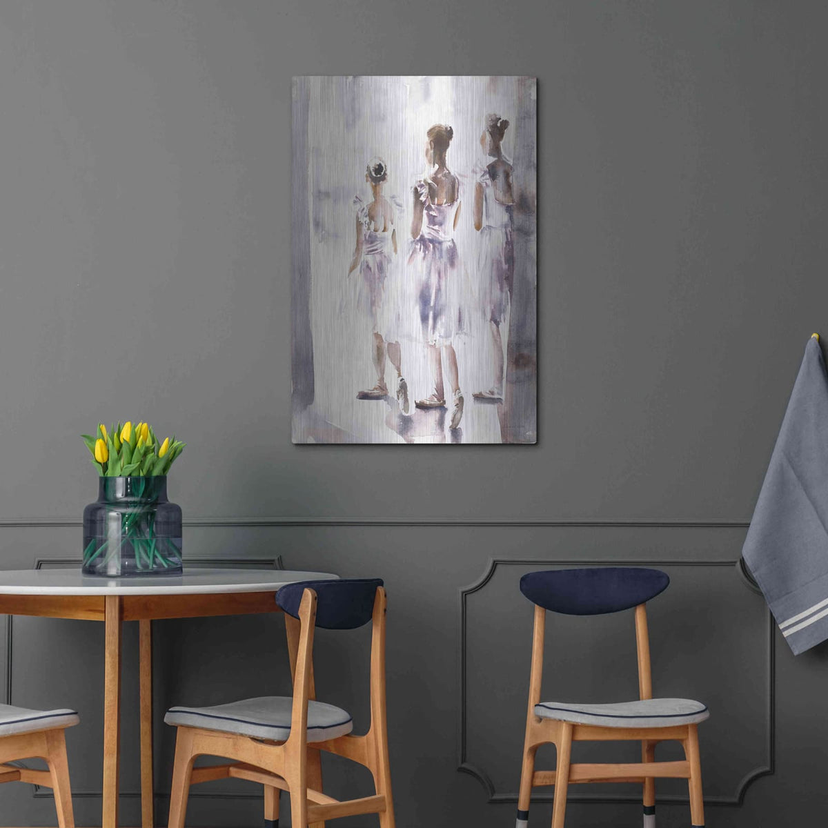 'In The Wings' by Aimee Del Valle – Metal Wall Art, 24x36 room view