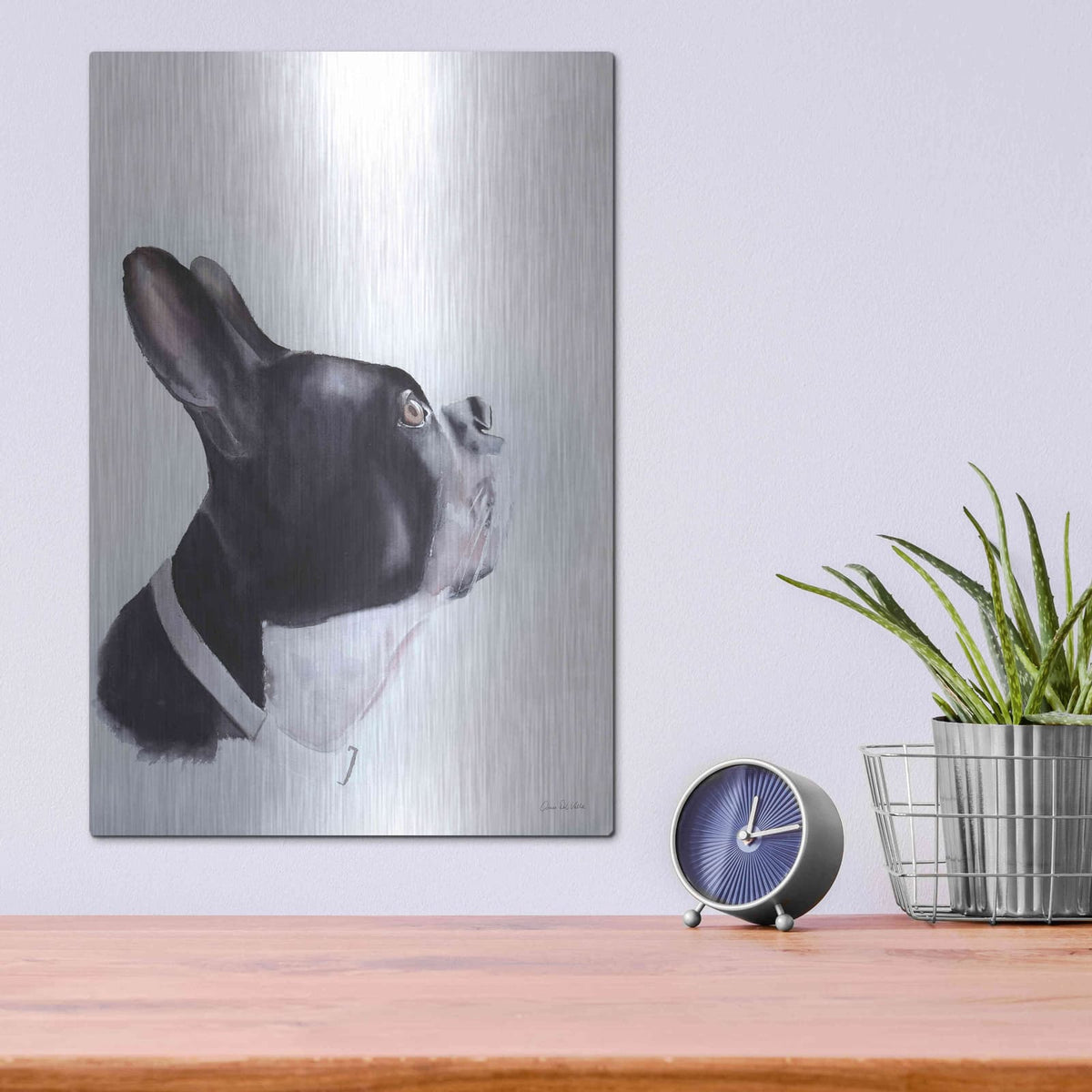 'Breakfast Time' by Aimee Del Valle – Metal Wall Art, 12x16 room view