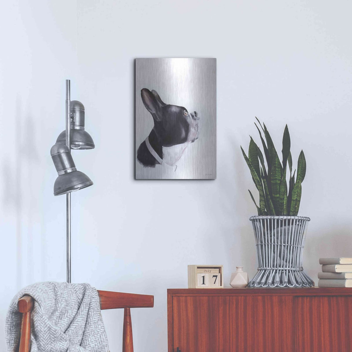 'Breakfast Time' by Aimee Del Valle – Metal Wall Art, 16x24 room view