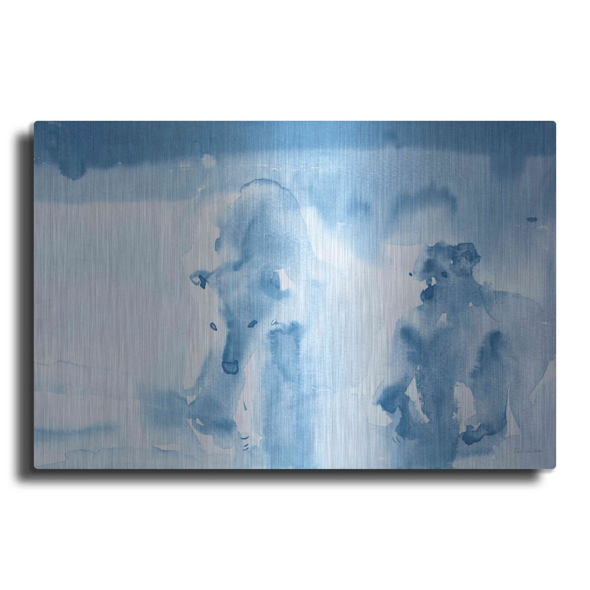 'Ice Bears' by Aimee Del Valle – Metal Wall Art