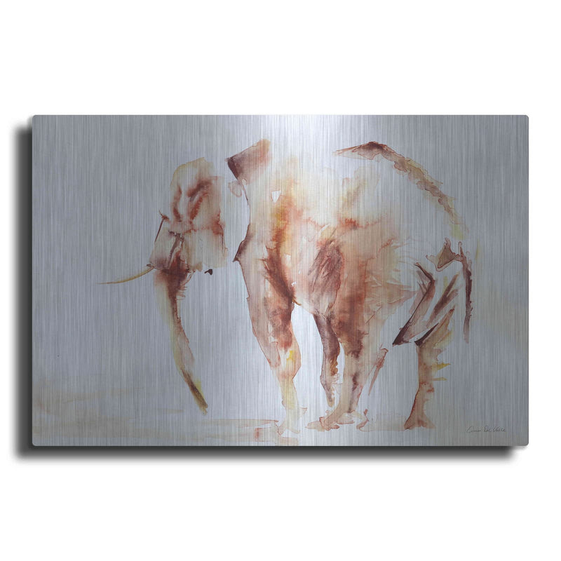 'Lone Elephant' by Alan Majchrowicz – Metal Wall Art