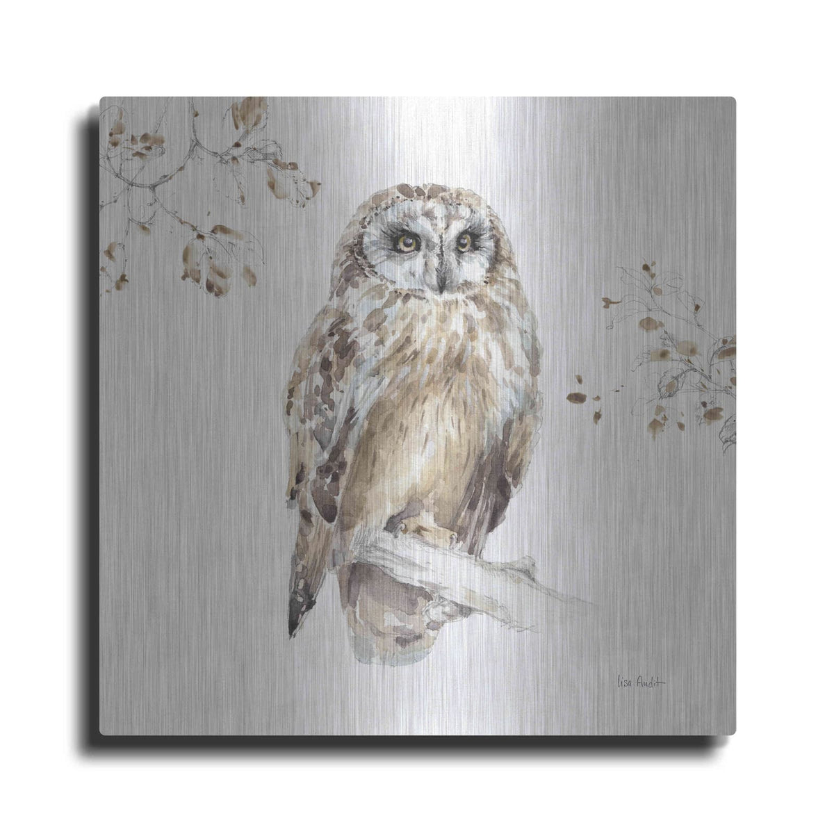 'Wood Land Walk VIII' by Lisa Audit – Metal Wall Art