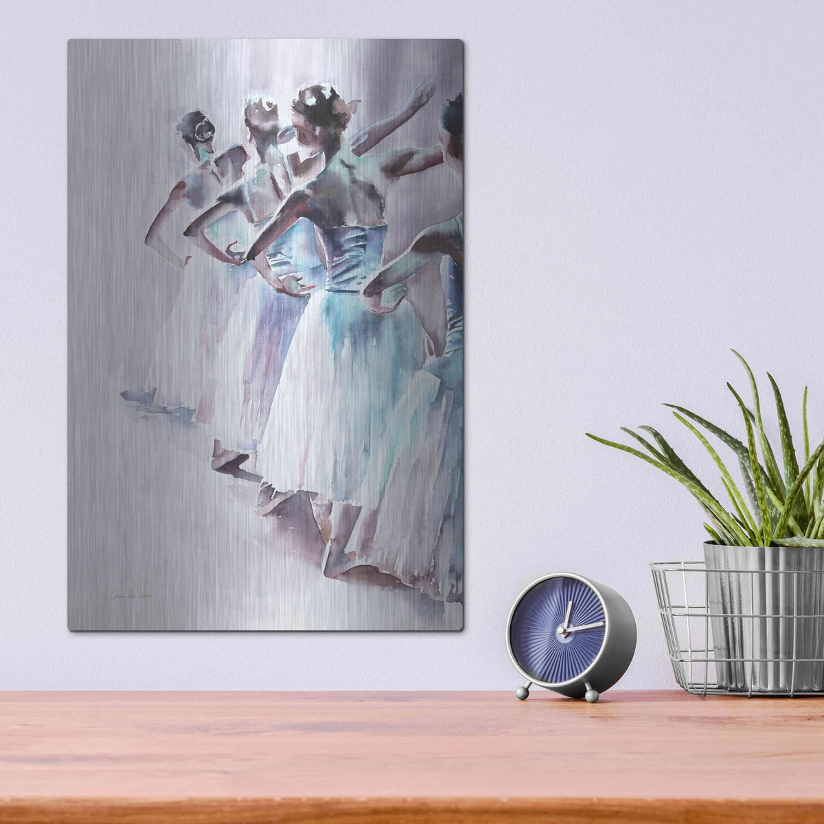 'Ballet II' by Alan Majchrowicz – Metal Wall Art, 12x16 room view