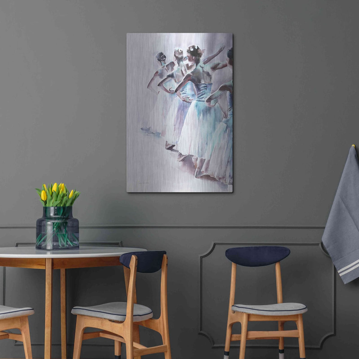 'Ballet II' by Alan Majchrowicz – Metal Wall Art, 24x36 room view
