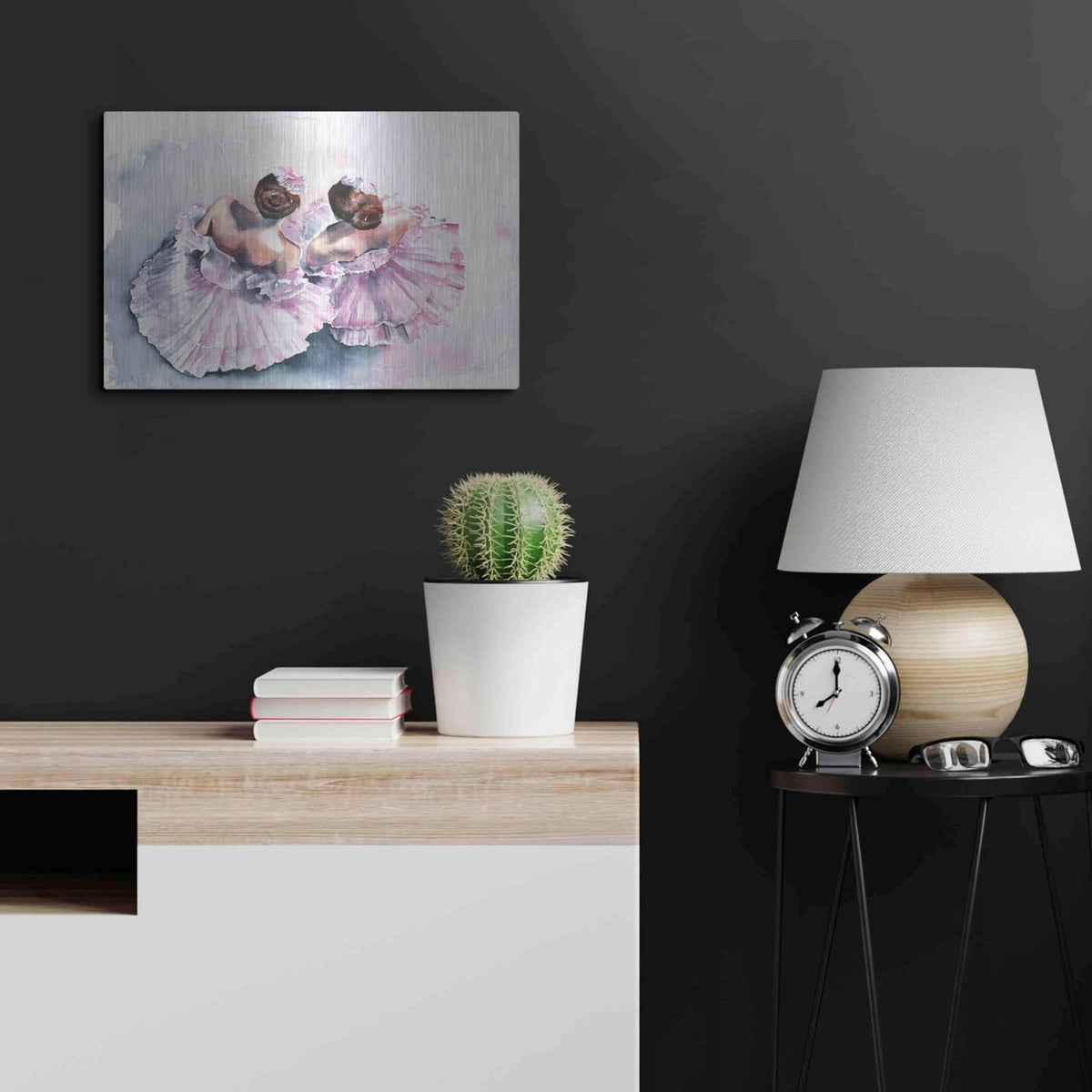 'Ballet III' by Alan Majchrowicz – Metal Wall Art, 24x16 room view