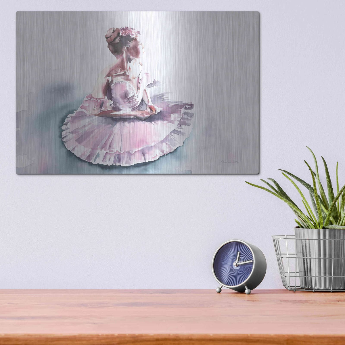 'Ballet V' by Alan Majchrowicz – Metal Wall Art, 16x12 room view
