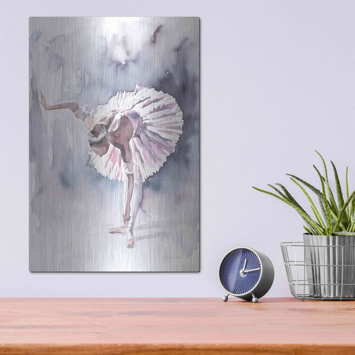 'Ballet VI' by Alan Majchrowicz – Metal Wall Art, 12x16 room view