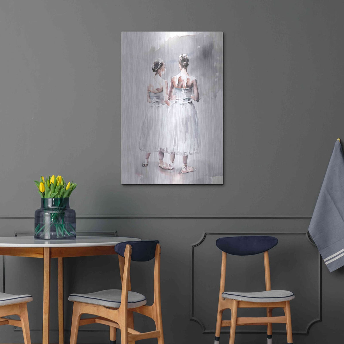 'Ballet VII' by Alan Majchrowicz – Metal Wall Art, 24x36 room view