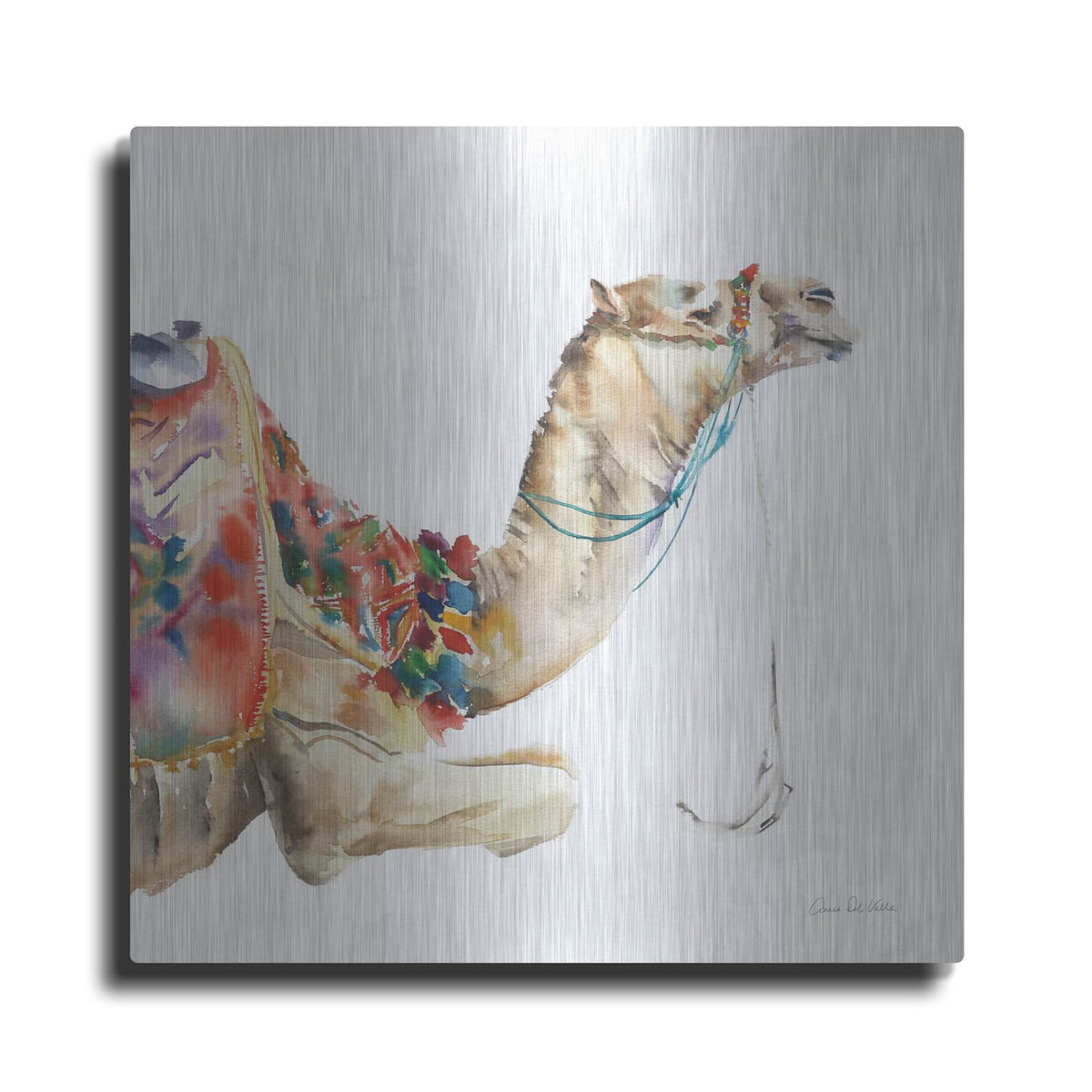 'Desert Camel I' by Alan Majchrowicz – Metal Wall Art