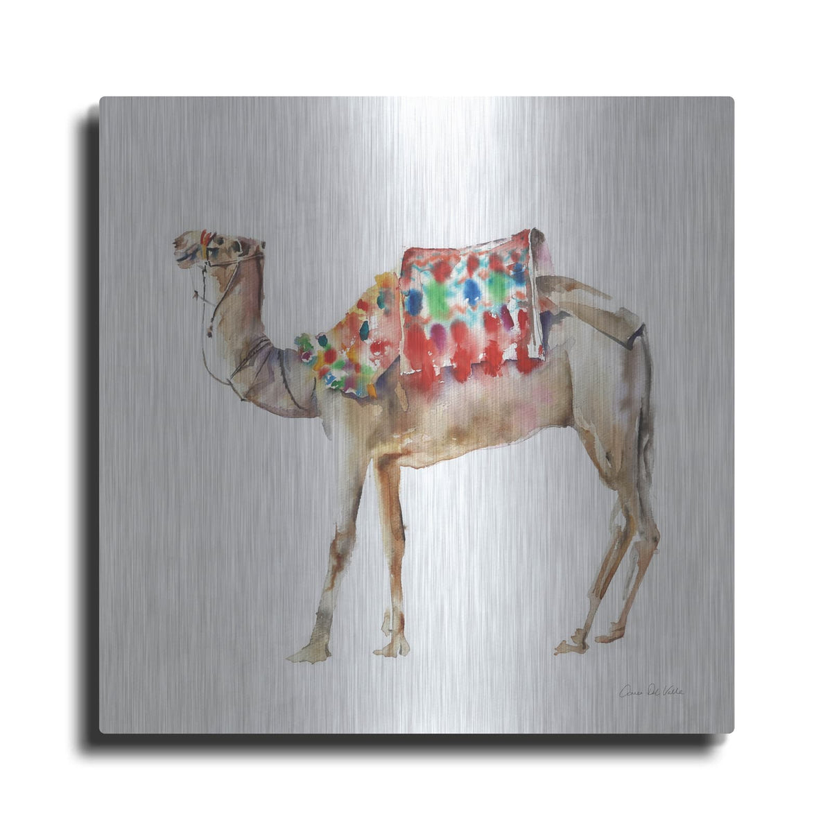 'Desert Camel II' by Alan Majchrowicz – Metal Wall Art