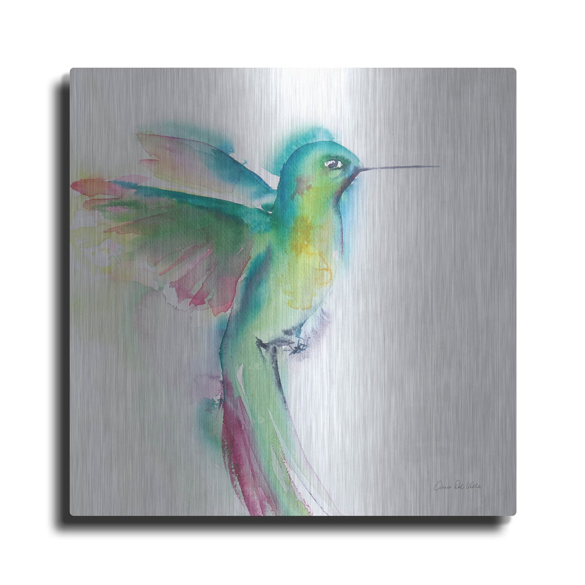 'Hummingbirds II' by Alan Majchrowicz – Metal Wall Art