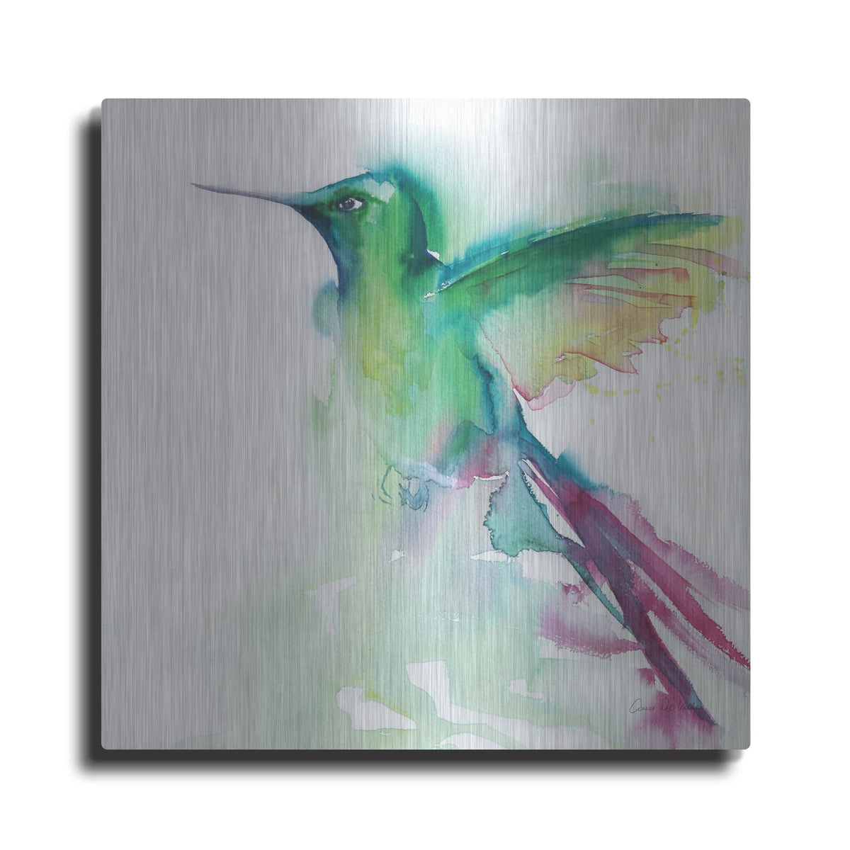 'Hummingbirds III' by Alan Majchrowicz – Metal Wall Art
