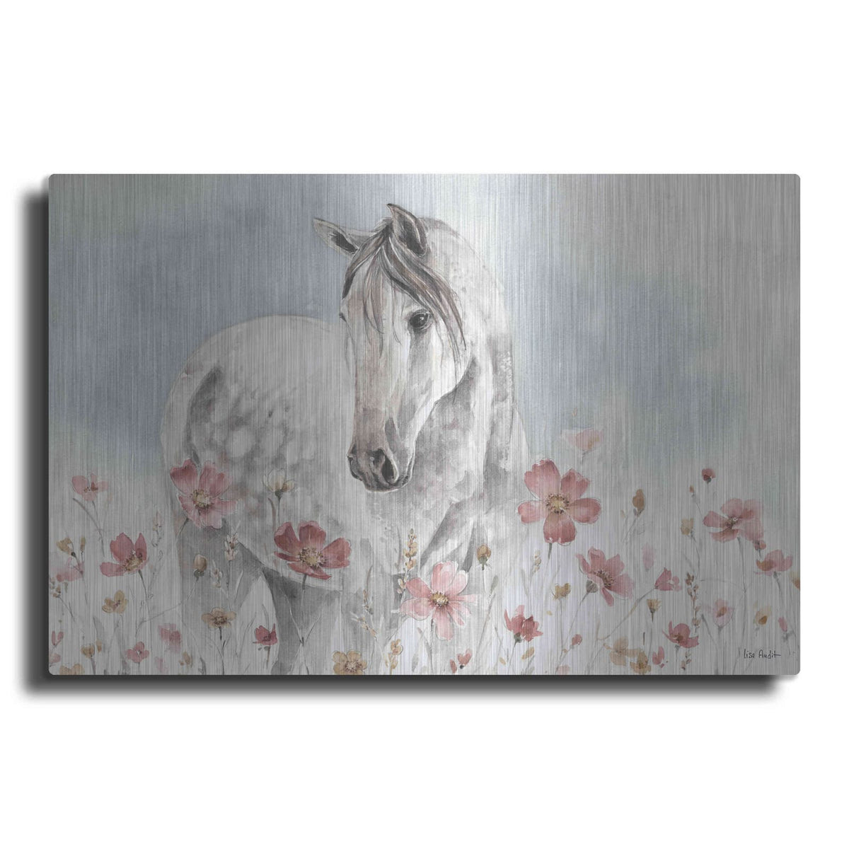 'Wild Horses I' by Lisa Audit – Metal Wall Art