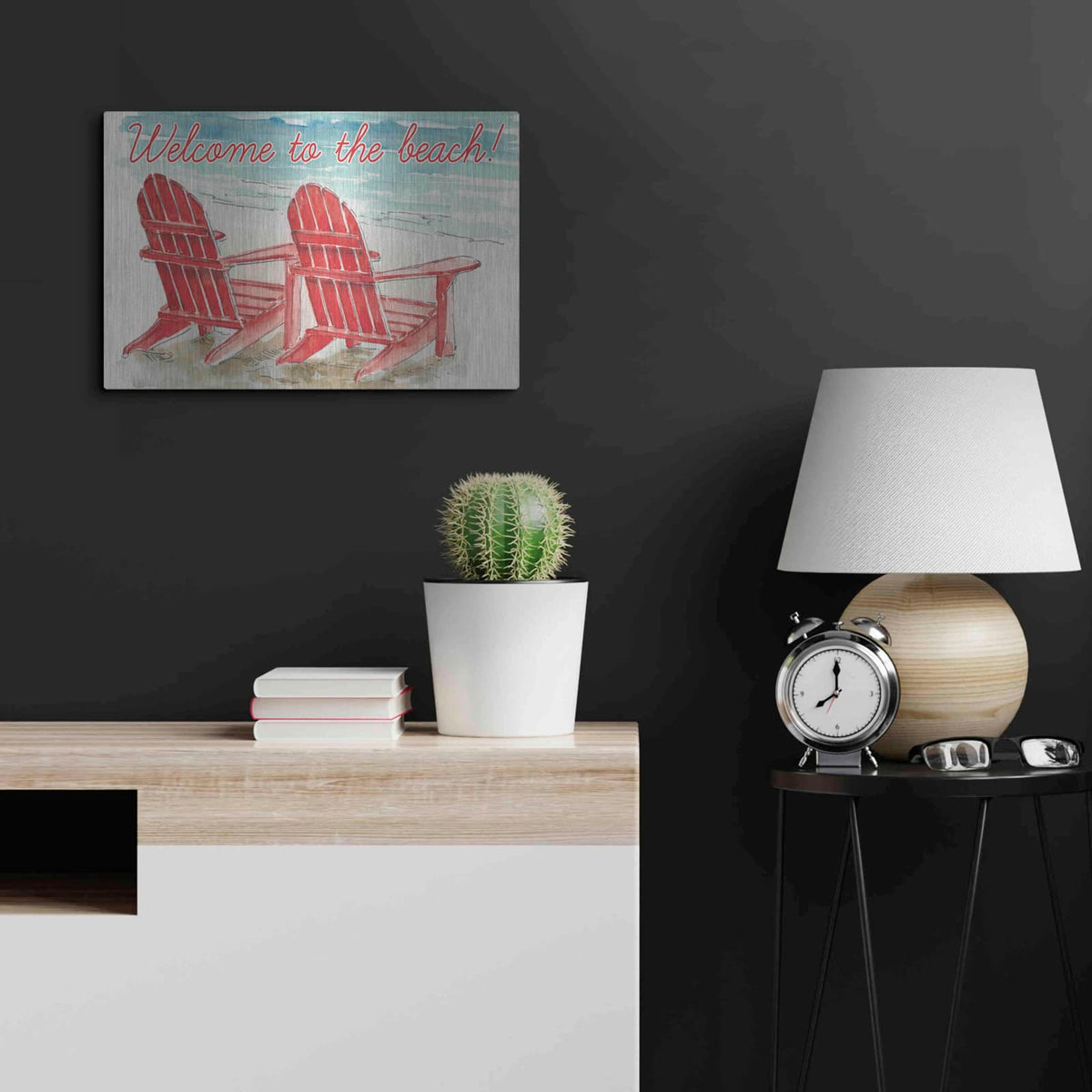 'In The Moment' by Lisa Audit – Metal Wall Art, 24x16 room view