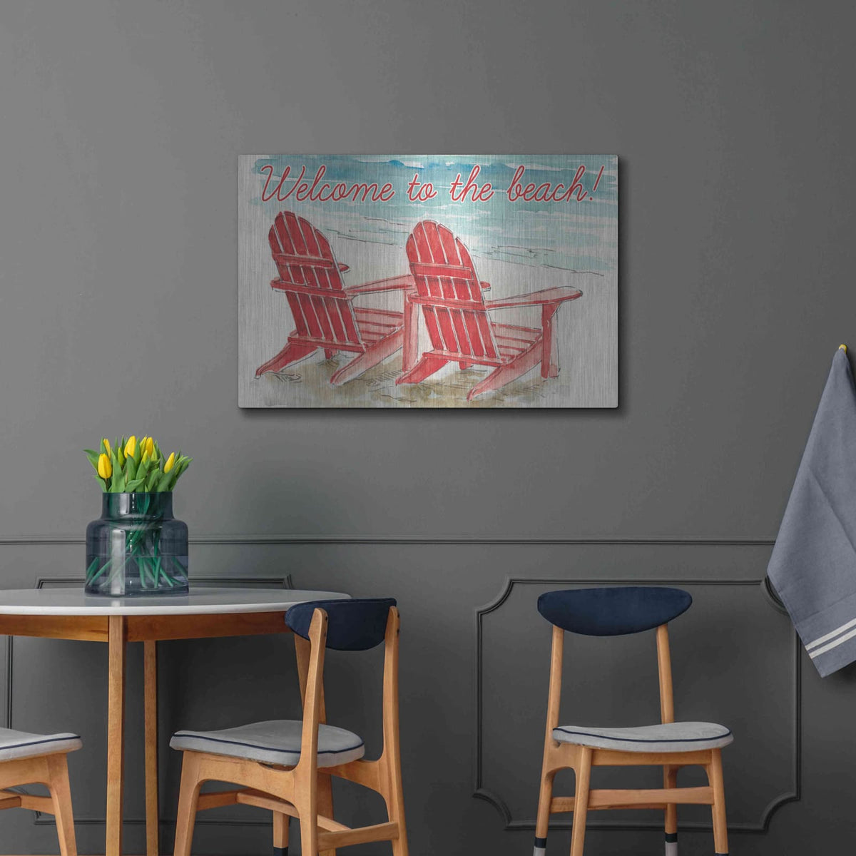 'In The Moment' by Lisa Audit – Metal Wall Art, 36x24 room view