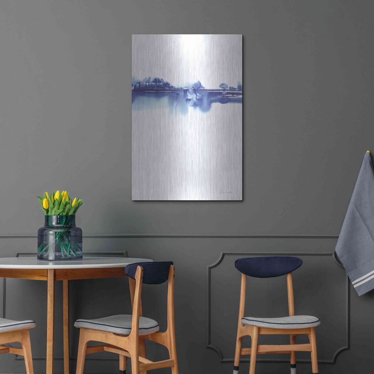 'Blue Horizon I' by Alan Majchrowicz – Metal Wall Art, 24x36 room view