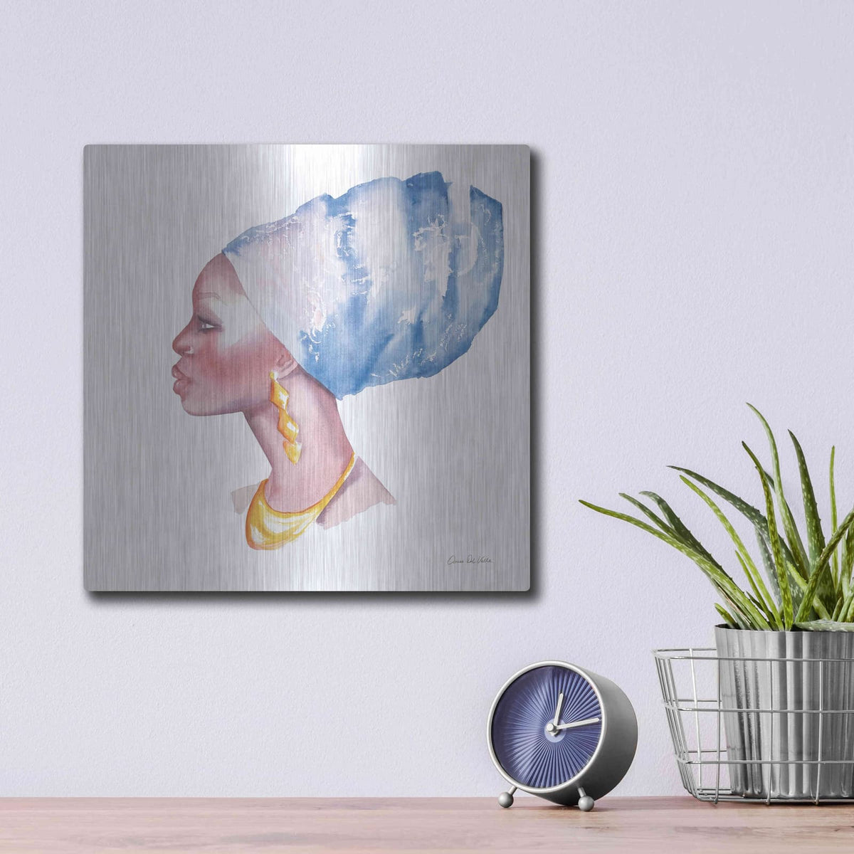 'Elegance' by Alan Majchrowicz – Metal Wall Art, 12x12 room view