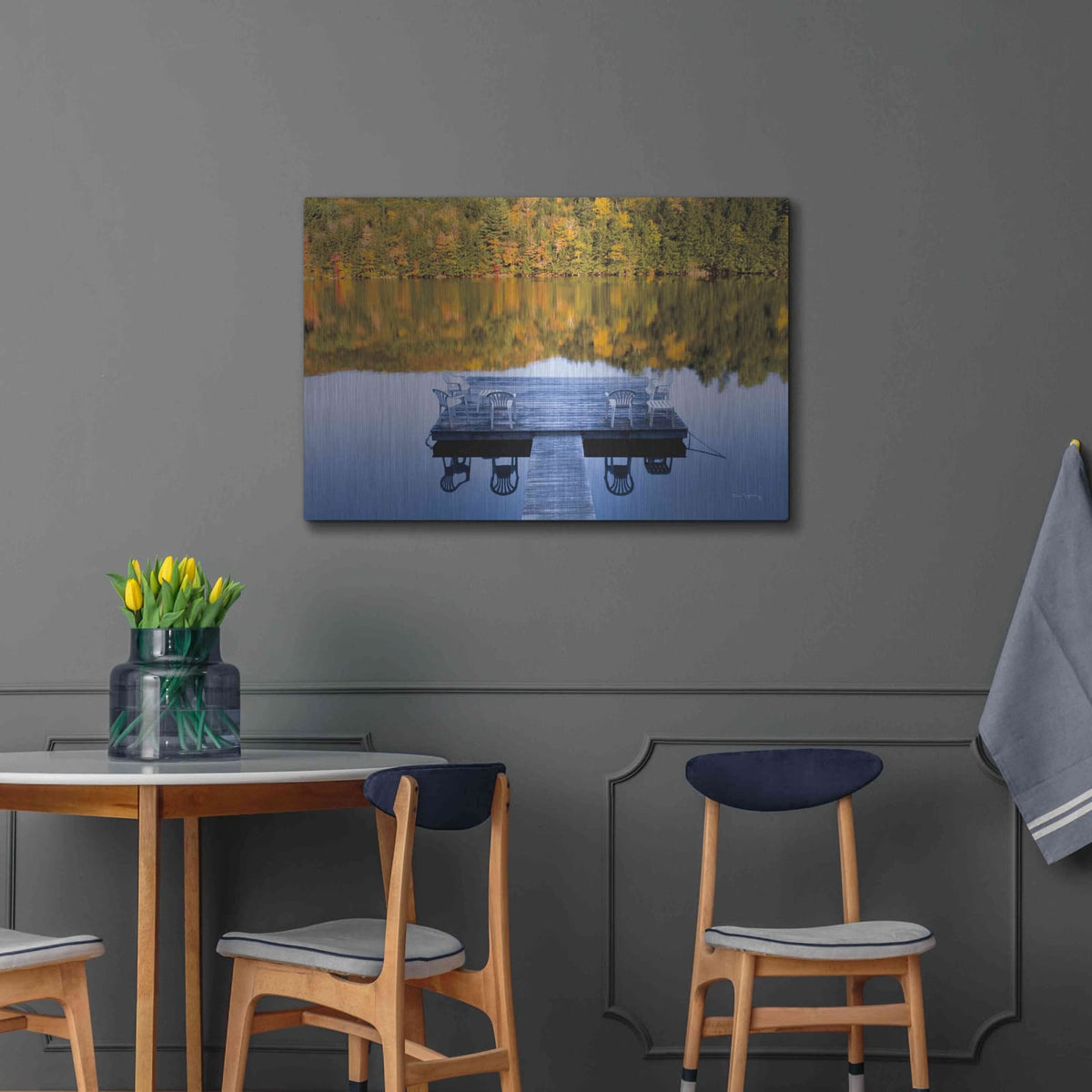 'Amherst Lake' by Alan Majchrowicz – Metal Wall Art, 36x24 room view