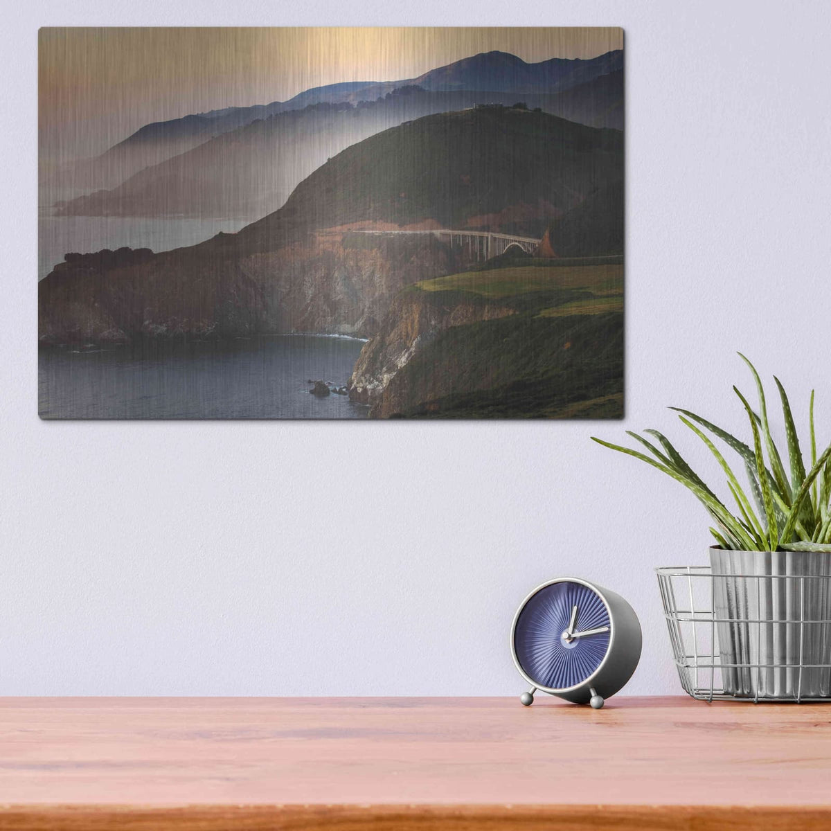 'Big Sur I' by Alan Majchrowicz – Metal Wall Art, 16x12 room view