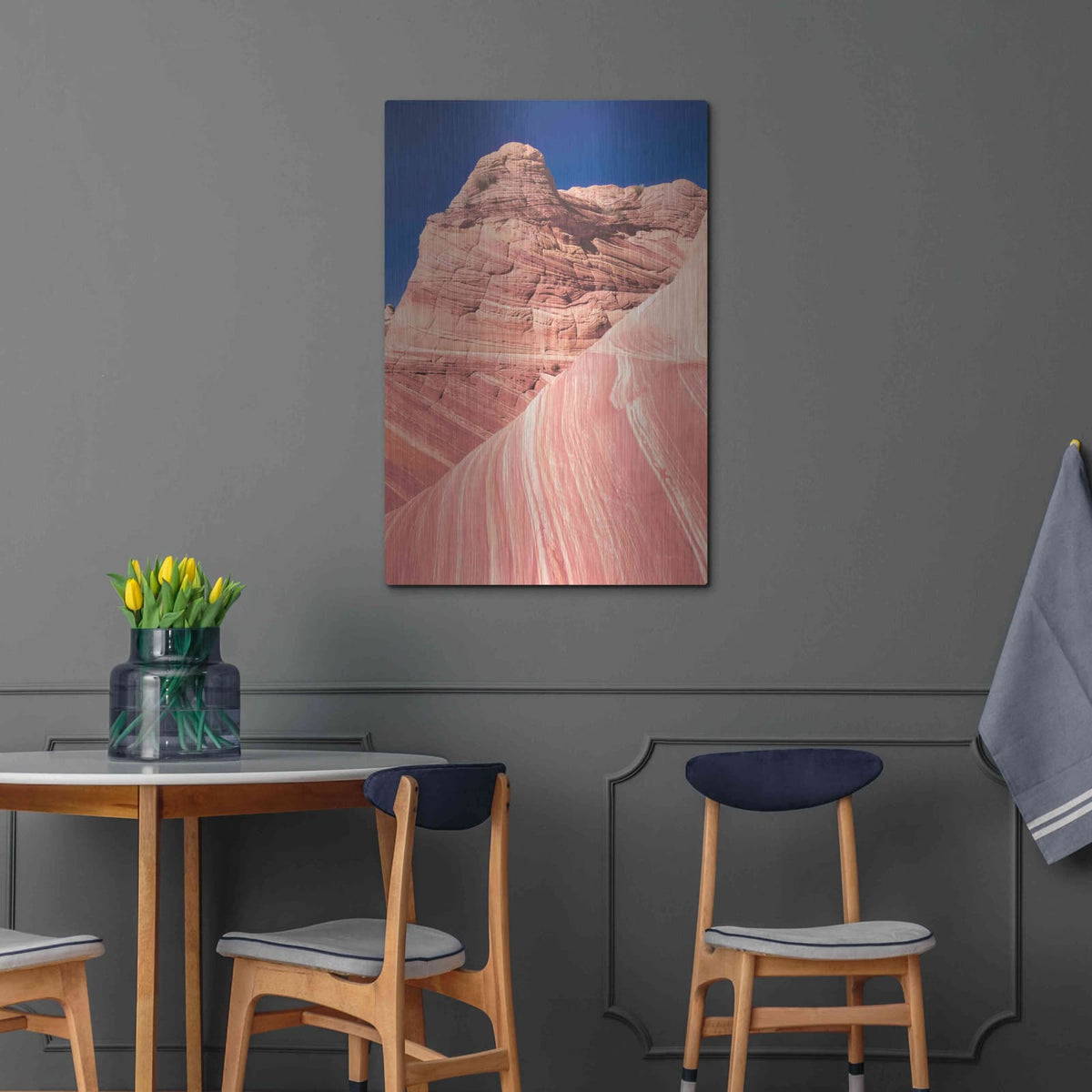 'Coyote Buttes I Blush' by Alan Majchrowicz – Metal Wall Art, 24x36 room view