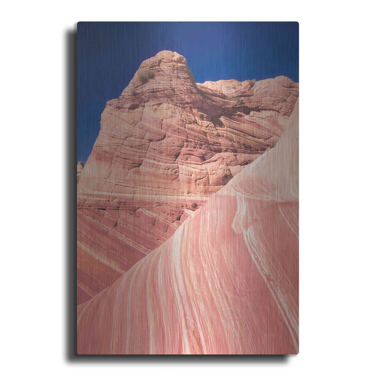'Coyote Buttes I Blush' by Alan Majchrowicz – Metal Wall Art