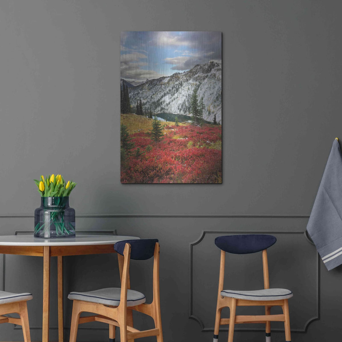'Lake Ann North Cascades' by Alan Majchrowicz – Metal Wall Art, 24x36 room view