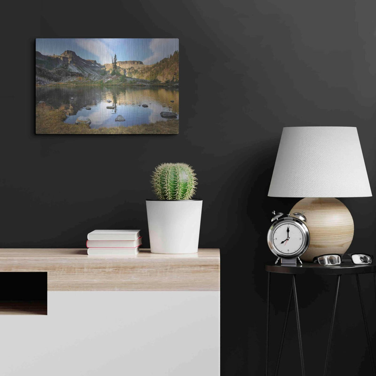 'Heather Meadows in Autumn' by Alan Majchrowicz – Metal Wall Art, 24x16 room view