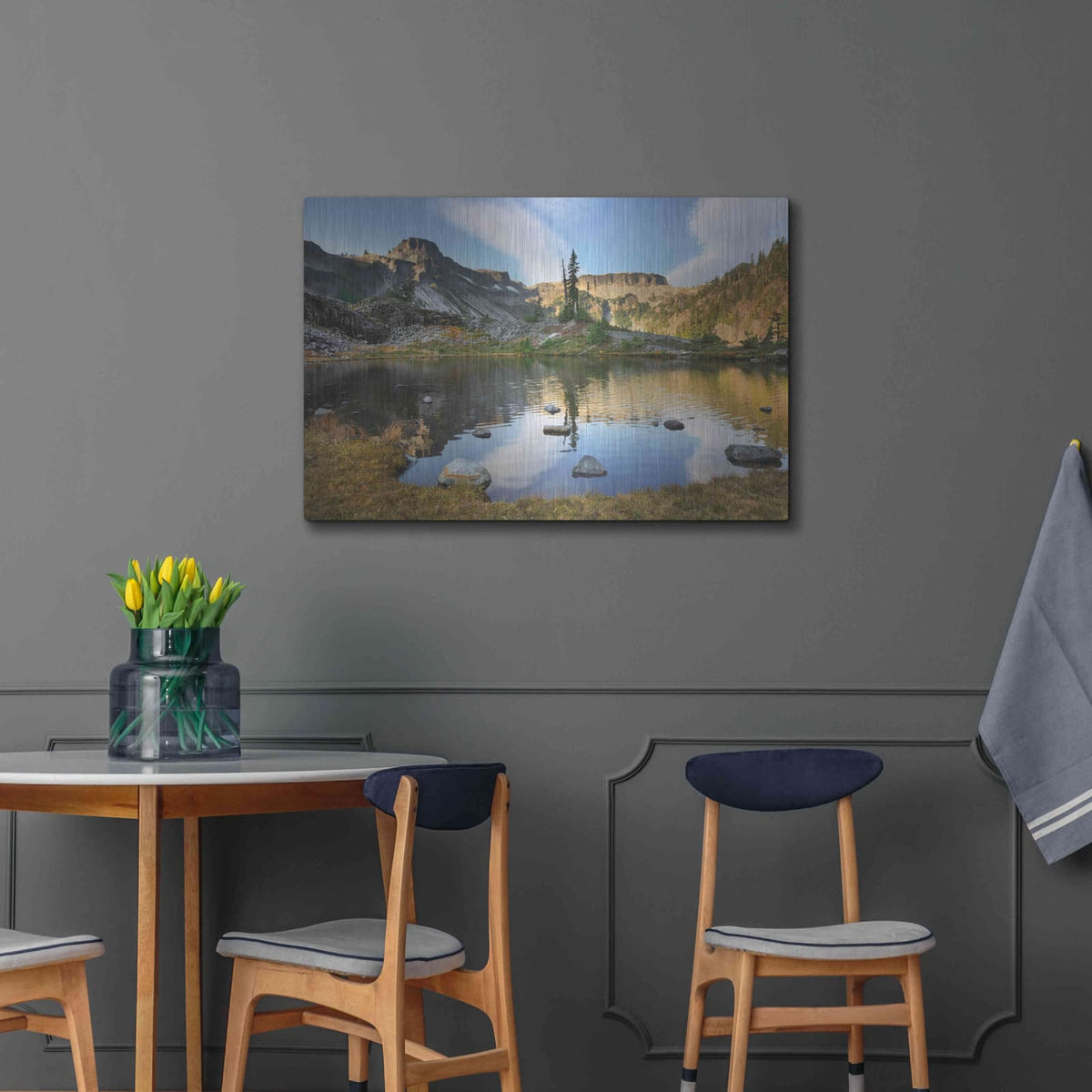 'Heather Meadows in Autumn' by Alan Majchrowicz – Metal Wall Art, 36x24 room view