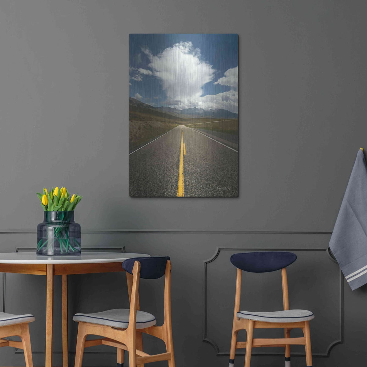 'Highway 93 in Idaho' by Alan Majchrowicz – Metal Wall Art, 24x36 room view
