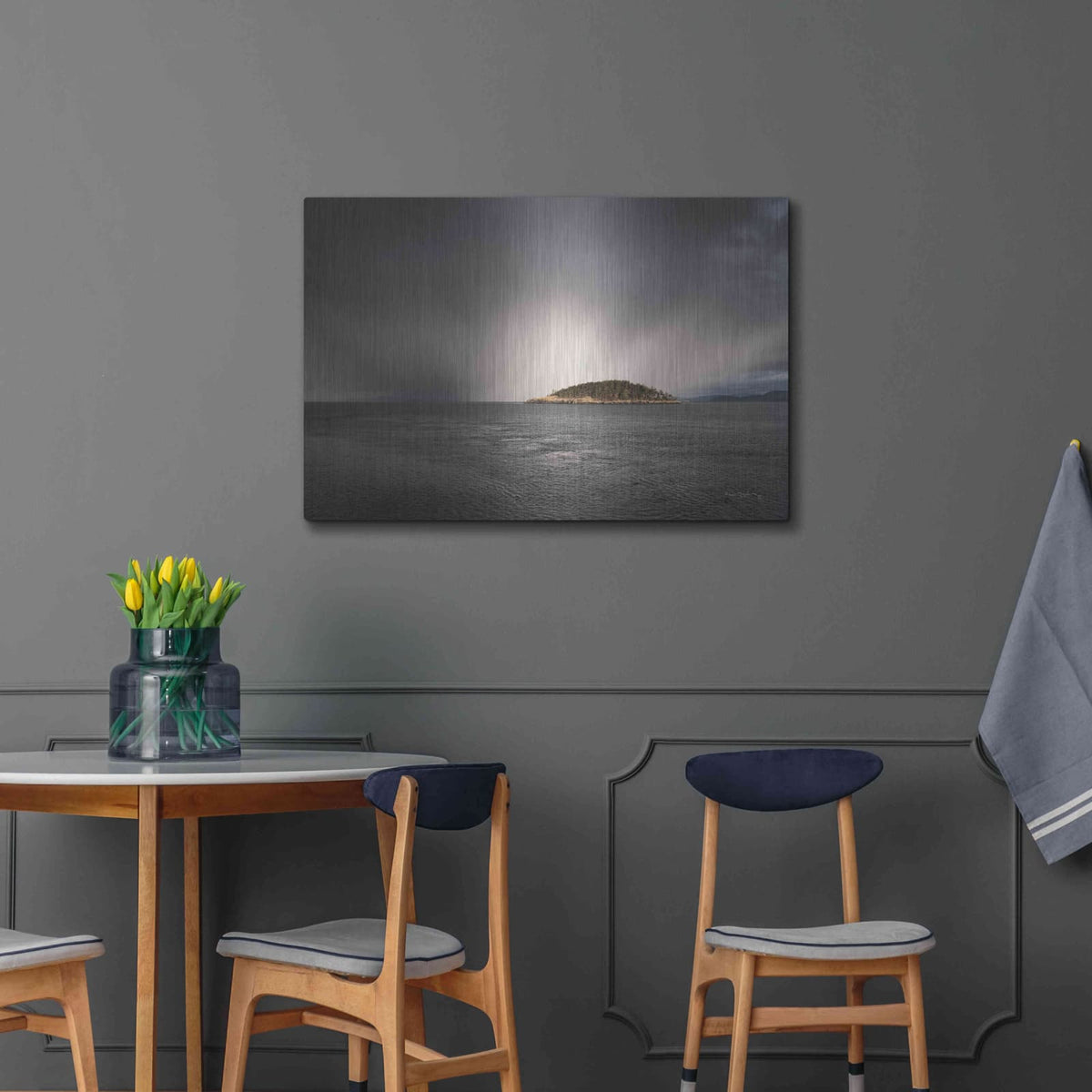 'Deception Pass Island' by Alan Majchrowicz – Metal Wall Art, 36x24 room view