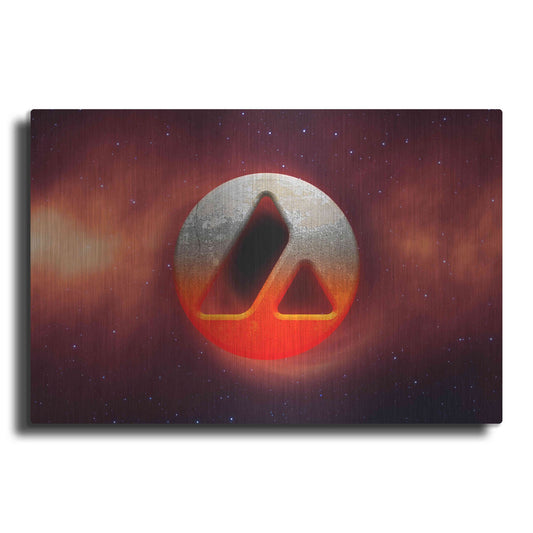 Luxe Metal Art 'Cosmic Crypto Avalanche' by Epic Portfolio, Metal Wall Art