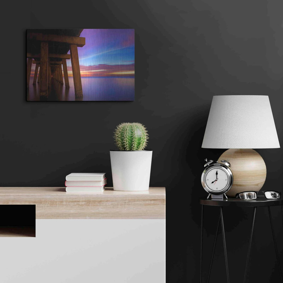 'Under the Bridge' by Edin Chavez – Metal Wall Art, 24x16 room view