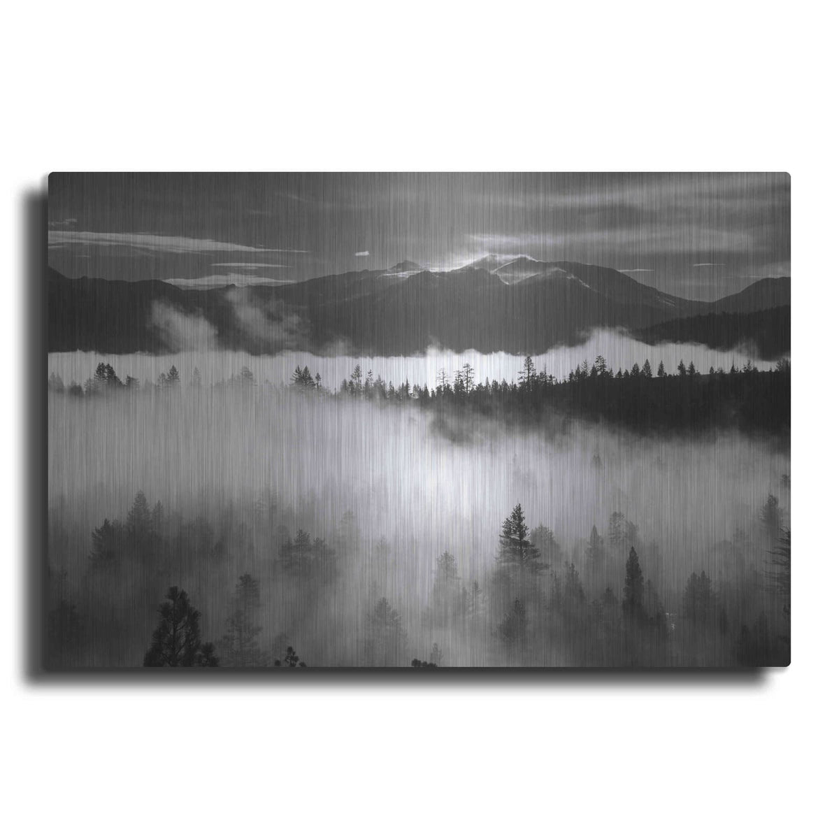 'Lake Tahoe Murky Mornings' by Edin Chavez – Metal Wall Art